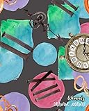 Women's Drawing Journal: Blank Doodle Draw Sketch Book by Dartan Creations, Raven Underhill