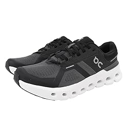 On Men's Cloudrunner 2 Sneaker, Eclipse/Black, 8 Wide