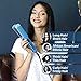 KIPOZI Pro Nano Titanium Flat Iron Hair Straightener with Digital LCD Display, Heats Up Instantly, A High Heat of 450 Degrees, Dual Voltage, 1.75 Inch Wide Platethumb 3