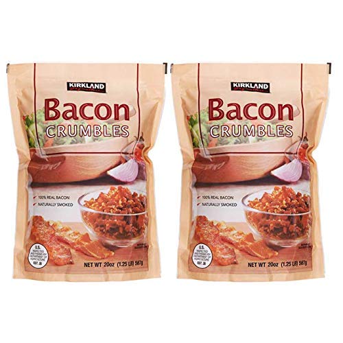 Kirkland Signature Crumbled Bacon Bits, 20 oz 2 Pack