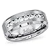 Wedding Rings Set for Him and Her Stainless Steel CZ Promise Rings for Couples Matching His and Hers Engagement Rings Bands Mens and Womens Jewelry Set