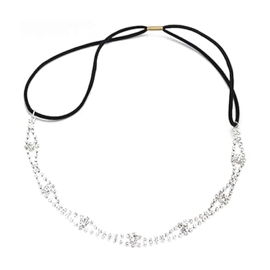 Asien Wedding Party Hair Accessories Crystal Head Chain Charms