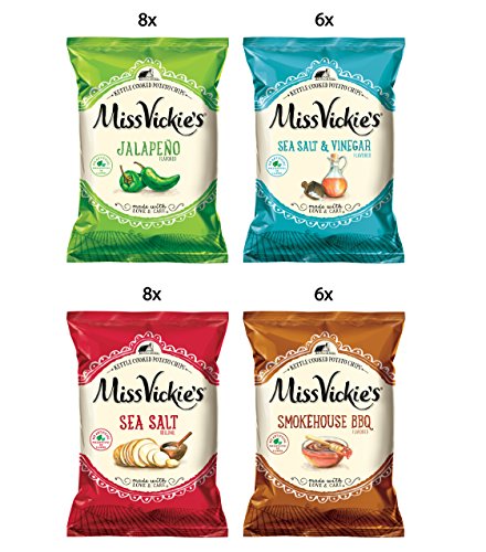 Miss Vickie's Kettle Cooked Potato Chip Variety Pack, 28 Count - //coolthings.us