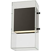 Kalco 405421MB Aria Outdoor Wall Sconce, 1-Light LED 8 Watts, Matte Black