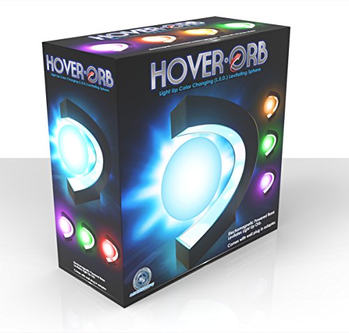 Mindscope HoverOrb Multi-Color Light Up LED Levitating Electromagnetic Sphere Night Light Desk Lamp Mindscope HoverOrb Multi-Color Light Up LED Levitating Electromagnetic Sphere Night Light Desk Lamp
