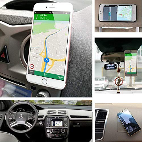 image for 10Pcs Washable Double Sided Sticky Gel Pads, WOVTE Multipurpose Reusab