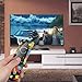 Fintie Protective Case for 2nd Gen Fire TV Stick with 1st Gen Alexa Voice Remote, Compatible with Echo/Echo Dot Alexa Voice Remote - Premium PU Leather Cover Holder, Stai-Glass