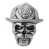 The Hellfire Firefighter Paracord Lanyard Skull Bead