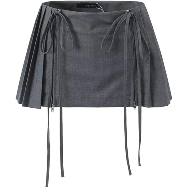 スカート hyeon/pepper mini wrap skirt / gray hyeon/pepper mini wrap skirt / gray