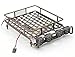 WishRing RC 1:10 Roof Luggage Rack LED Light Bar Wrangler Tamiya CC01 SCX10 Axial 515 (Coppery)