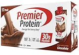 Premier Protein 30g Protein Shakes, Chocolate, 11 Fluid Ounces, 12 Count