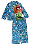 Angry Birds Big Boys' Sleepwear Coat Set, Blue, Small