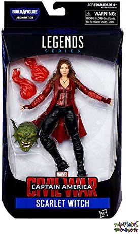 Amazon Com Marvel Legends Guerra Civil Abominacion Series Escarlata Bruja Baf Cabeza G14e6ge4r Ge 4 Tew6 W205500 Arte Manualidades Y Costura