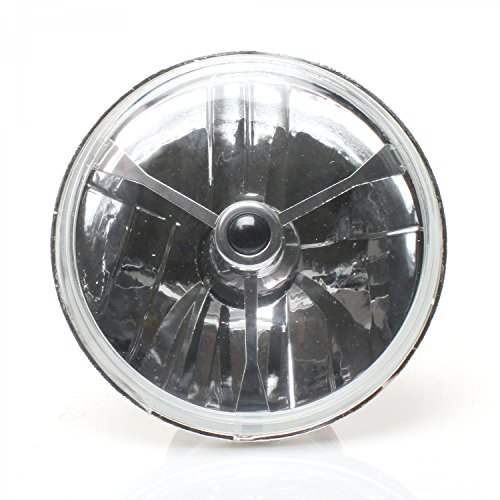 5 3/4" Inch Tri-Bar Lens Assembly 428 356 bbc ltr drag race imca brass early malibu panhead greaser rally roadster 409 b&m jeep jk f body chevy buggy pony car xy rodstyle rat rod willys chevy lowered