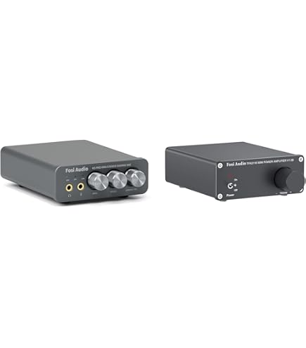 Fosi Audio MC101 ポータブル Bluetooth ステレオアンプ Amazon.co.jp: Fosi Audio MC101 Bluetooth ステレオアンプ 100W