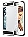 Vofolen Case for iPhone 6 Case iPhone 6S Case Wallet Cover Impact Resistant Protective Shell Shockproof Rubber Bumper Case Anti-scratches Hard Cover Skin ID Slot Card Slot Holder for iPhone 6 6S White