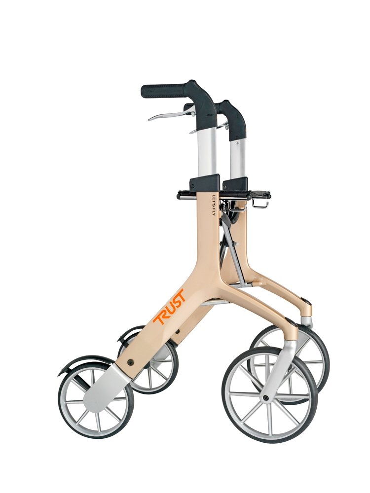 Trustcare Let's Fly Out Outdoor Walking Frame - Grey