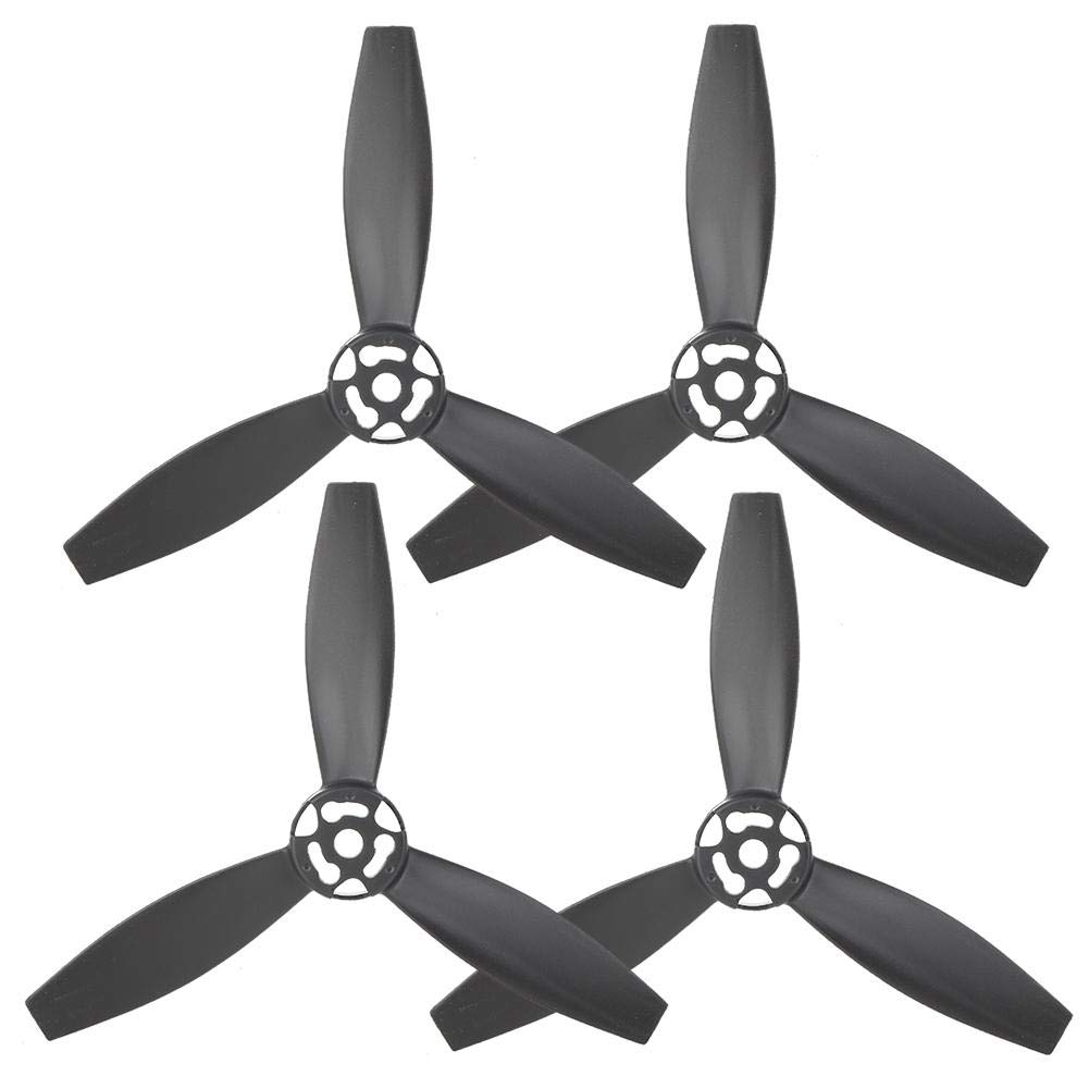VGEBY RC Airplane Propeller 4pcs RC Propeller Modified Accessory Replacement Fit for Bebop 2 Drone(black) Nonridingtoyvehicle Model Aircraft Accessories Nonridingtoyvehicle Model Aircraft Accessories