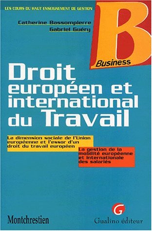 Droit européen et international du travail