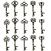 Key Bottle Openers - Assorted Vintage Skeleton Keys, Wedding Party Favors (Pack of 25, Bronze)