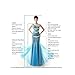 Sunweddingdress Women's Jewel Lace Applique Long Sleeve Chapel Wedding Dress