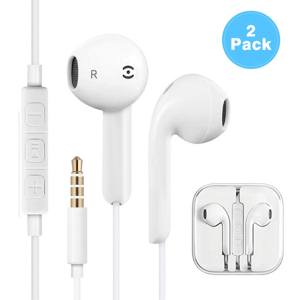 Auriculares in-Ear con micrófono, Auriculares Pomisty In-Ear Auriculares estéreo con Aislamiento de Ruido
