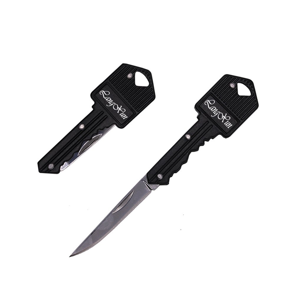 Langxun 2 Pack Keychain Folding Pocket Knife / Self Defense Keychain