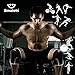 Men’s Sports & Weightlifting Non Slip Compression Knee Sleeves 7mm 1 Pair Great Support & Relief from Muscle Pain & Fatigue