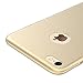 iPhone 7 Case, Yihailu Smoothly Rock Sand Matte Shield Hard Cover Skin Shockproof Ultra Thin Slim Full Body Protective Scratch Resistant Slip iPhone7 Cover (Frosted Gold)