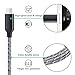 Micro USB Charger, Cebkit 6Ft 2Pack Long Fast Charger Power Cords High Speed Durable USB Charging Cable Compatible for Android Phone, Samsung Galaxy S6 S7 Edge Note 5 4 3 S2, Smartphone - Black