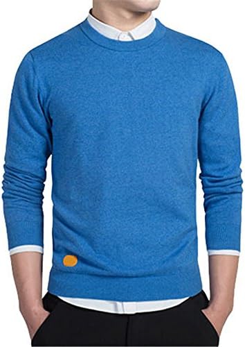 Gouquwen New Appliques Label Fashion Sweaters Men Basic Sweater Red Pullovers Winter Slim Design Knitwear Solid