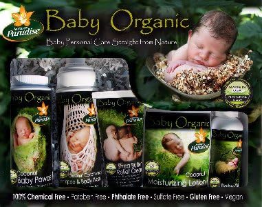 Nature's Paradise Baby Organic Coconut Gift Set