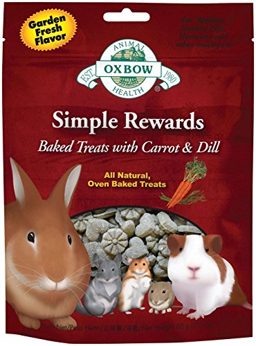 Oxbow Simple Rewards Baked Treats - Carrot & Dill - 2 oz
