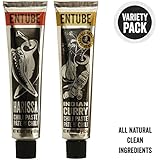 TODAY SHOW, DEAL OF THE DAY, Entube Harissa Chili Paste and Indian Curry Paste 2-Pack, Non-GMO, All Natural, Preservative-Free, MSG-Free, Gluten-Free, Best Vegan Curry Sauce Paleo Diet - MSRP 23.90