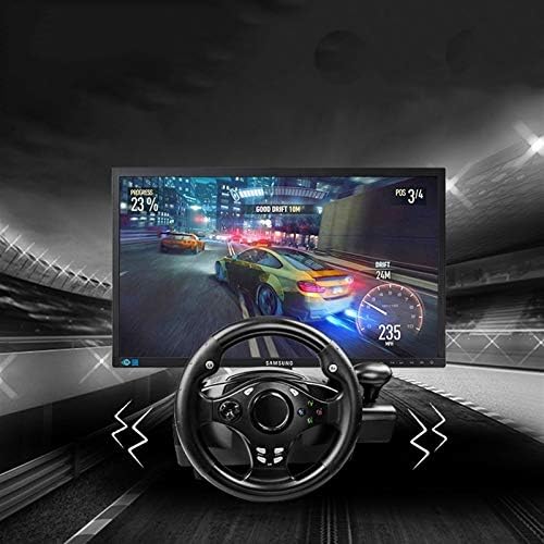 Amazon Co Jp ステアリングコントローラー Pc レーシングゲームハンドル レース振動270度 ペダル付 Color Black ホーム キッチン Amazon Co Jp ステアリングコントローラー Pc レーシングゲームハンドル レース振動270度 ペダル付 Color Black ホーム キッチン