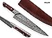 CF-2120 Style Damascus Steel Chef Knife – Exotic Wood Handle with Damascus Steel bolster