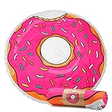 VASTING ART Large Round Beach Towels Quick Drying Lightweight Smooth-Touching Dobut Tapestry 60'' x 60 Beach Swimming Travel Camping Picnic Wall Decor