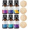 Top 6 Blends Essential Oils Set – Essential Oils Blends for Diffuser – Aromatherapy Blends Oils for Sleep, Mood, Breathe…