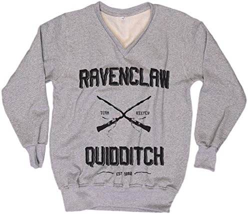 Harry Potter Sweatshirt Harry Potter Sweater Ravenclaw Quidditch Sweater Everytees Sweatshirt Womens Sweater Gift for Women Small