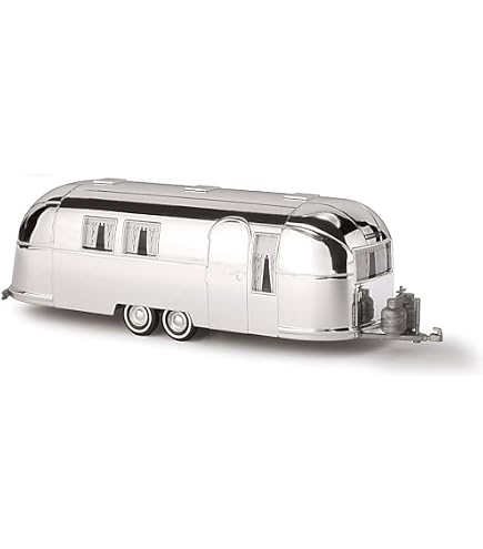 Amazon.com: Busch 44982 Airstream Trailer 1958 Silver HO Scale