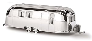 Busch 44982 Airstream Trailer 1958 Silver HO Scale Model