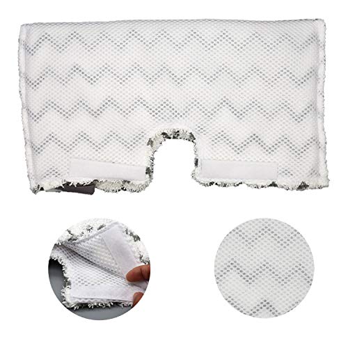 4 Pack Replacement Steam Mop Pads with Scrub Strips for Shark Steam
