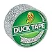 Duck Brand 284170 Printed Duct Tape Single Roll, 1.88 Inches x 10 Yards, Sliver Scroll