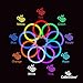 Glow Sticks Necklaces Party Pack - Bulk 50 Stick - Long Extra Bright Glow In The Dark Party Supplies - 22