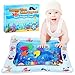 Dadoudou Inflatable Baby Water Mat Tummy Time for Infants and Toddlers Activity Center Your Baby's Stimulation Growth