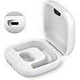 Charging Case Replacement Compatible with Powerbeats Pro Charger with Bluetooth Pairing Sync Button & 700mAh Built-in Battery (Not Include Power Beats Earbuds) White