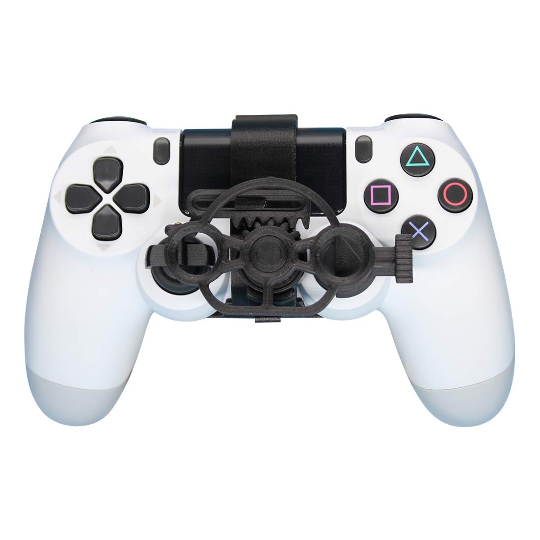 Ps4 Gaming Racing Wheel Standard 3d Printed Mini Steering Wheel Add On For The Playstation 4 Controller Carbon Fiber