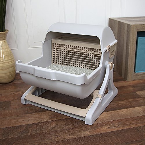Le you pet semiautomatic quick cleaning cat litter box, Luxury cat