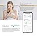 SLEEPON Sleep Monitor, Helps Detect Sleep Abnormalities - Family Sleeping Health Tracker with Heart Rate, Blood Oxygen Saturation, Breathing Tracking and A Real-Time Low Oxygen Alert for iPhone 5 678X