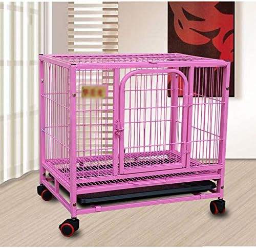 犬輸送ケージ 折りたたみ式 2ドア 亜鉛メッキ鉄とプラスチック製 サイズの選択